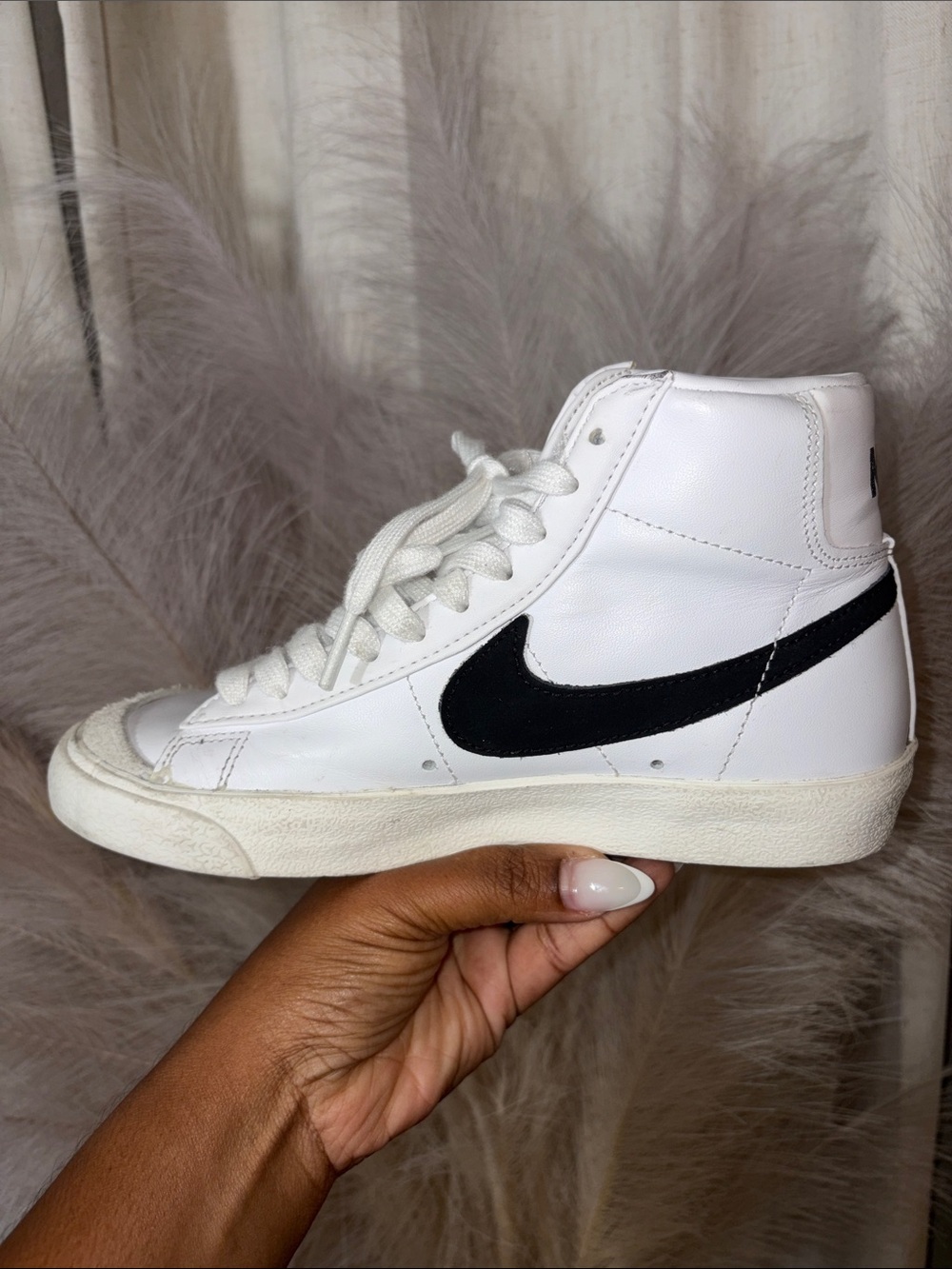 Nike Kids' Grade School Blazer Mid '77 Shoes 🖤🖤🖤 - Picture 5 of 6